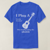 Funny Ukulele Tshirts Musician Little Guitar 940 (Design vorne)