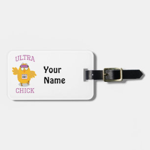 Funny Ultra Chick Runner Gepäckanhänger