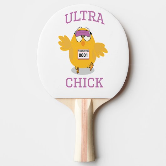 Funny Ultra Chick Runner Tischtennis Schläger (Vorderseite)