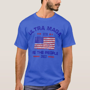 Funny Ultra Maga Vintage amerikanische Flagge Ultr T-Shirt