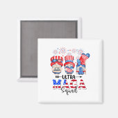 Funny Ultra Mega Squad wird 4. Juli Ultra Me Magnet (Vorderseite/Rückseite)