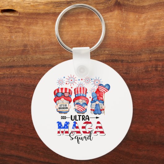Funny Ultra Mega Squad wird 4. Juli Ultra Me Schlüsselanhänger (Vorderseite)