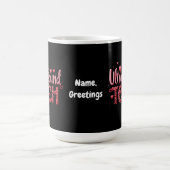 Funny Ultrasound Tech Valentine's Day Ideen Kaffeetasse (Mittel)