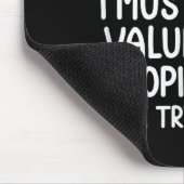 Funny, um mich zu beleidigen. Joke Sarcastic T-Shi Mousepad (Ecke)