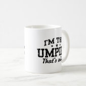Funny Umpire Kaffeetasse (VorderseiteRechts)