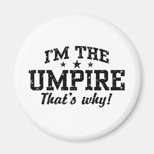 Funny Umpire Magnet (Vorne)
