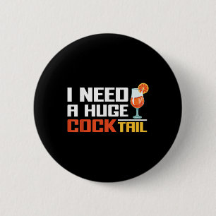 Funny Unadäquate Weihnachtsmädchen Ausflüge Party Button