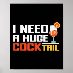 Funny Unadäquate Weihnachtsmädchen Ausflüge Party Poster