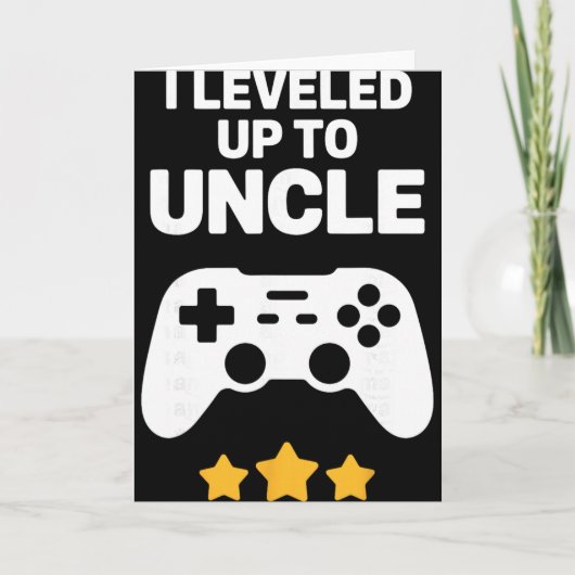 Funny Uncle Art For Uncle Men From New Promoted To Karte (Vorderseite)