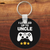 Funny Uncle Art For Uncle Men From New Promoted To Schlüsselanhänger (Vorderseite)