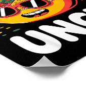 Funny Uncle Design For Uncle Men First Time Uncle Poster (Ecke)