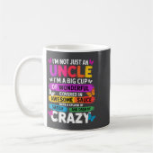 Funny Uncle Quote Sy Cool Uncle Men Kaffeetasse (Links)