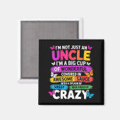 Funny Uncle Quote Sy Cool Uncle Men Magnet (Vorderseite/Rückseite)