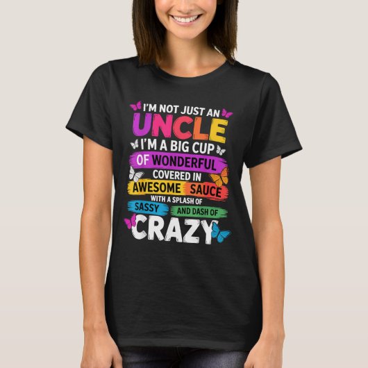 Funny Uncle Quote Sy Cool Uncle Men T-Shirt (Vorderseite)