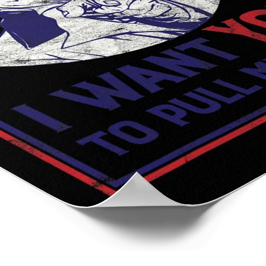 Funny Uncle Sam ich Wollte Sie, meinen Finger zu z Poster (Ecke)