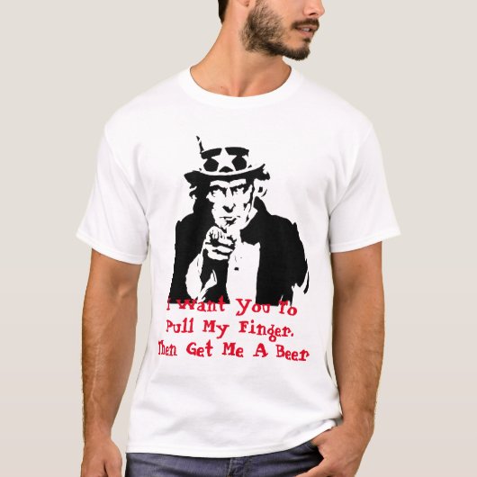 Funny Uncle Sam Meme : Ziehen Sie meinen Finger, u T-Shirt (Vorderseite)