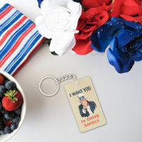 Funny Uncle Sam Patriotic Custom Message
