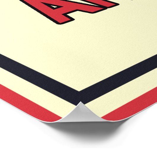 Funny Uncle Sam Poster (Ecke)