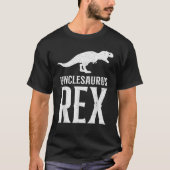 Funny Uncle Unclesaurus T Rex Dinosaur Cool Onkel T-Shirt (Vorderseite)