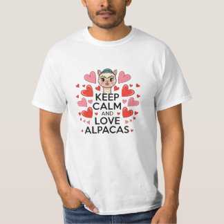 Funny und Adorable Alpaca Graphics T-Shirt