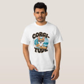 Funny und Adorable Corgi Designs T-Shirt (Vorne ganz)