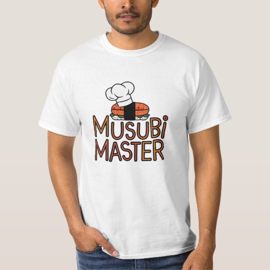 Funny und Bold Musubi Designs T-Shirt (Vorderseite)