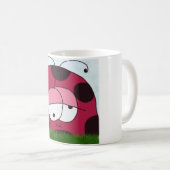 Funny und Chubby Ladybug Kaffeetasse (VorderseiteRechts)