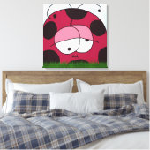 Funny und Chubby Ladybug Leinwanddruck (Insitu (Schlafzimmer))