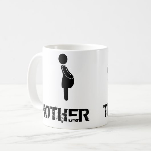 Funny und cool Mother Trucker von Storeman Kaffeetasse (Vorderseite Links)