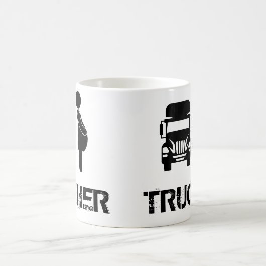 Funny und cool Mother Trucker von Storeman Kaffeetasse (Mittel)