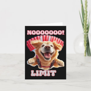 Funny und Cooler Motivierend Hundekleber Karte