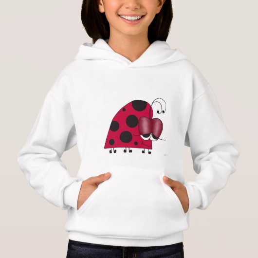 Funny und Euphoric Ladybug Hoodie (Vorderseite)