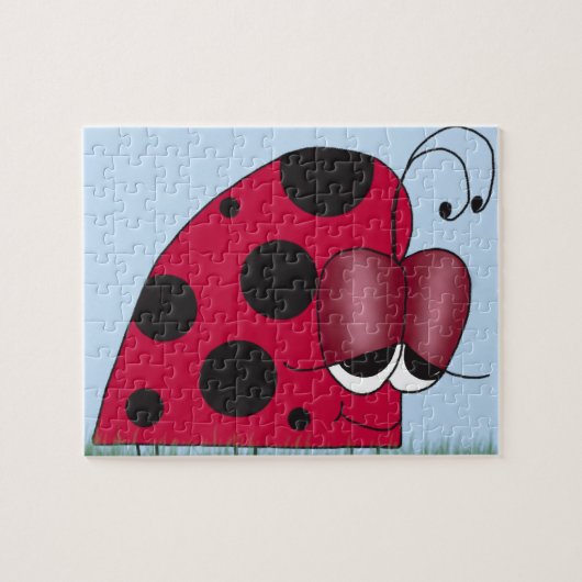 Funny und Euphoric Ladybug Puzzle (Horizontal)