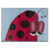 Funny und Euphoric Ladybug Schneidebrett (Vorderseite)