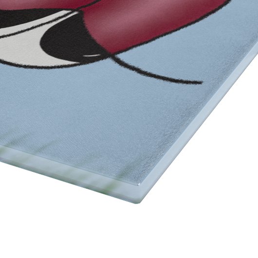 Funny und Euphoric Ladybug Schneidebrett (Ecke)