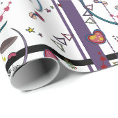 Funny und homepage Wrapping Paper Geschenkpapier (Rolleneckpunkt)