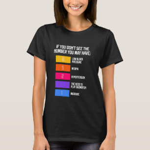 Funny und humorvoll Badminton Memes Shuttlecock Bi T-Shirt