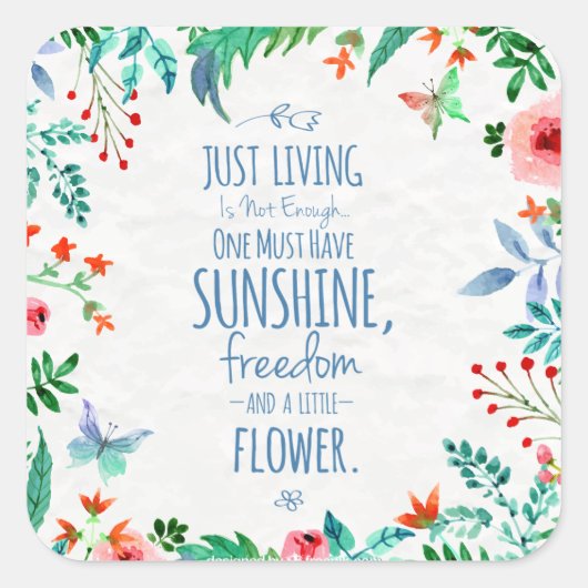 Funny und Inspirierend Life Quote Sticker Siegel (Vorderseite)