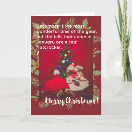 Funny und niedlich Frohe Weihnachtsbaby Sulcata Tu Karte