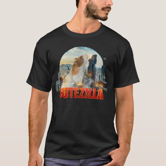 Funny und niedliches Guinea Schwein ist zu Weihnac T-Shirt (Vorderseite)