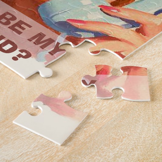 Funny und origineller Vorschlag für eine Brautjung Puzzle (Seite)