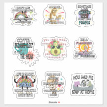 Funny und Sarcastic Vinyl Stickers