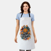 Funny und Spooky Halloween Zitate glücklich Schürze (Getragen)