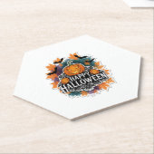 Funny und Spooky Halloween Zitate glücklich Untersetzer (angewinkelt)