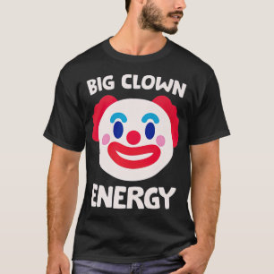Funny und Vintag Big Clowns Energy Detective T-Shirt