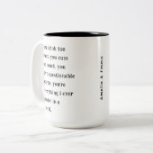 Funny Unglaublich witzig Best Friends LigenAuf Wie Zweifarbige Tasse (Vorderseite Links)