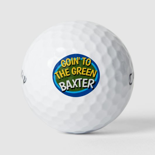 Funny Unglaublich witzig Novelty Golf Balls Golfball (Vorderseite)