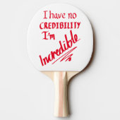 Funny Unglaubliches Selbstgespräch Sprichwort Tischtennis Schläger (Rückseite)
