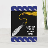 Funny Uni-Abschluss Karte (Vorderseite)