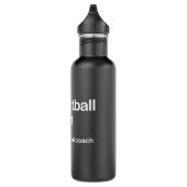 Funny Uni Basketball-Trainer Definition Design P Edelstahlflasche (Rechts)